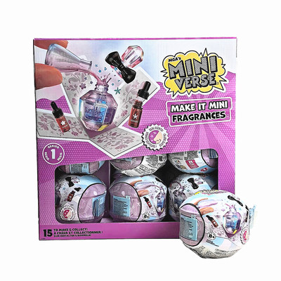 miniverse掌上宇宙工坊迷你香氛工坊香水球盲盒DIY自制香水玩具