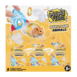 Miniverse掌上宇宙工坊动物系列二代宠物房子含动物盲盒玩具