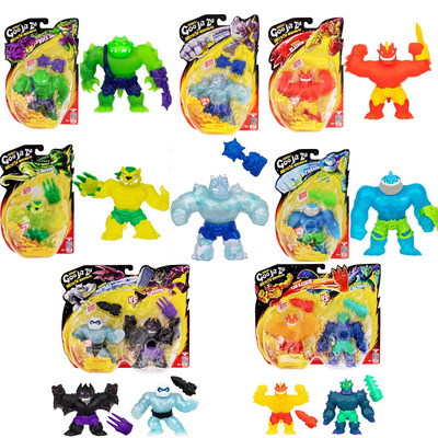 Goo jit zu酷肌组新品S13爆裂英雄解压发泄软胶超强韧性捏捏乐