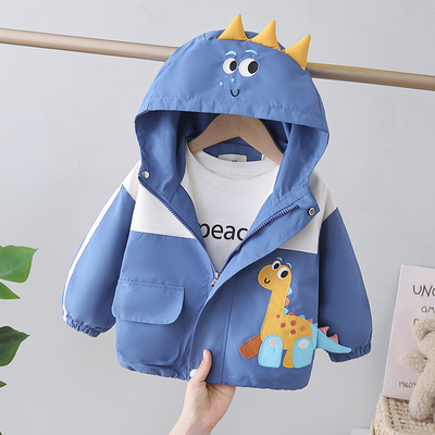 男童春秋洋气夹克外套