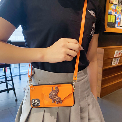 情侣兔适用于小米mix Fold4折叠手机壳mixFold2米妮fold3一代斜跨fold2挂绳fold1零钱包xiaomi创意卡通FOLD三