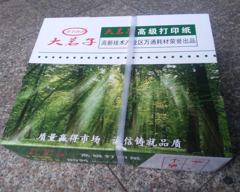 三层带孔打印纸电脑连针式机打印纸彩色撕边241/120三联1/2/3等份