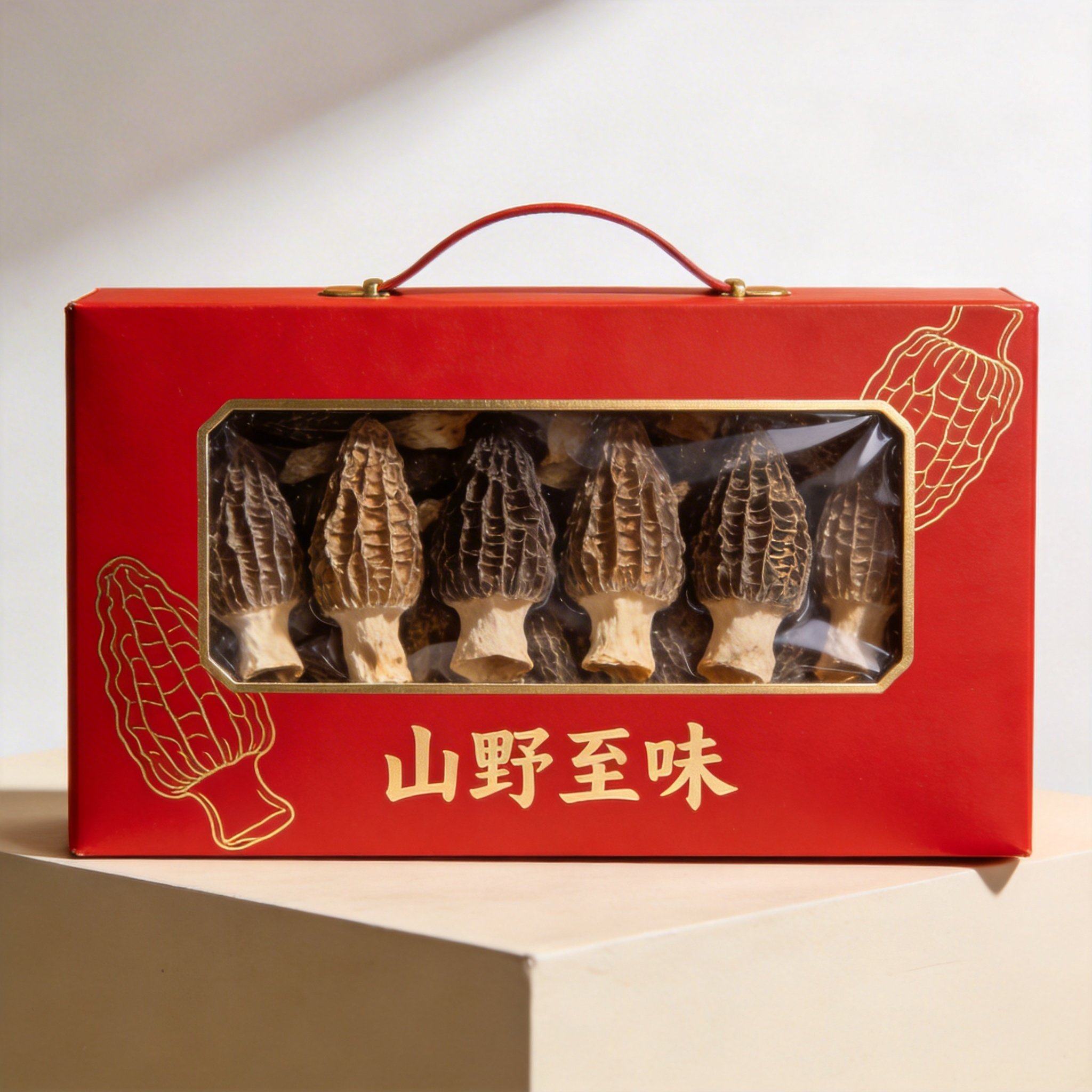 通用山珍礼盒土特产干货礼盒木耳年货礼品包装