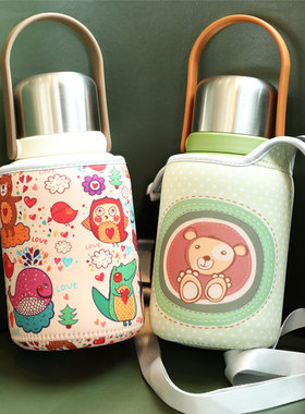 1L大容量水壶套 适用于苏泊尔1000ML保温杯无手提可斜跨两款可选