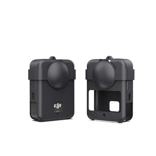 适用大疆DJI 360硅胶保护套运动相机防摔外壳镜头盖配件 Osmo