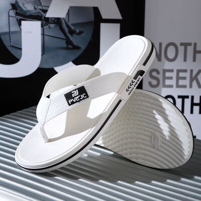 人字拖男夏季潮流外穿防滑夹脚拖鞋运动软底耐磨越南橡胶沙滩凉拖