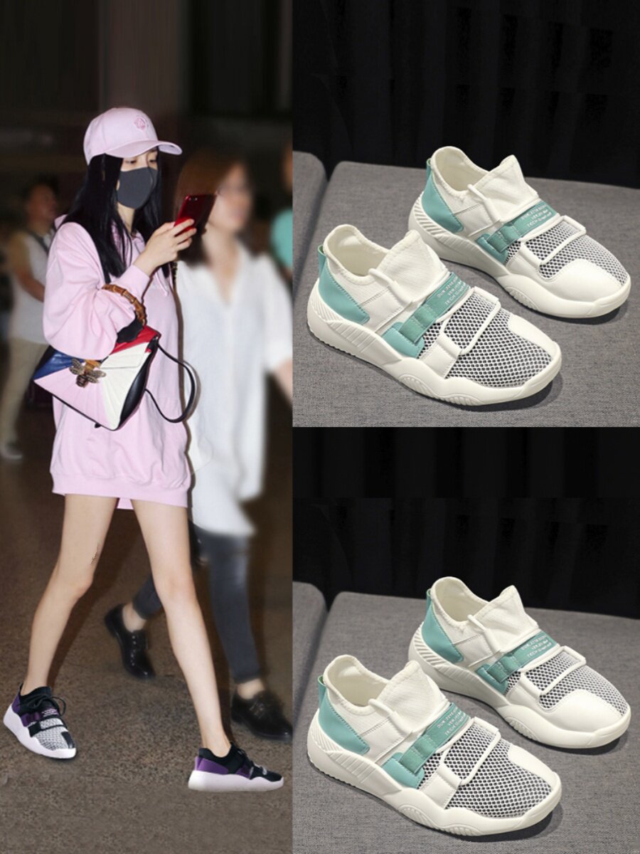 SIMPLICITY IS NOT SIMPLE MESH BREATHABLE DADDY SNEAKERS THICK SOLES INCREASE BY 3CM FASHIONABLE VERSATILE CASUAL AND COMFORTABLE