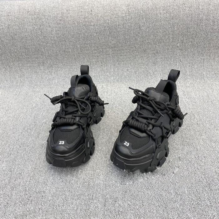 ZASAFRAN COMFORT FIRST  ULTRA-BREATHABLE MESH RETRO LACE-UP DADDY SHOES WOMENS THICK-SOLED 4CM SPORTS ALL-MATCH