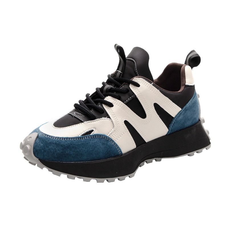 KNOCK ON THE LEG LENGTH 2024 NEW STYLE VERSATILE LIGHTWEIGHT COMFORTABLE LEATHER BREATHABLE CASUAL SHOES WOMENS SPORTS FASHION