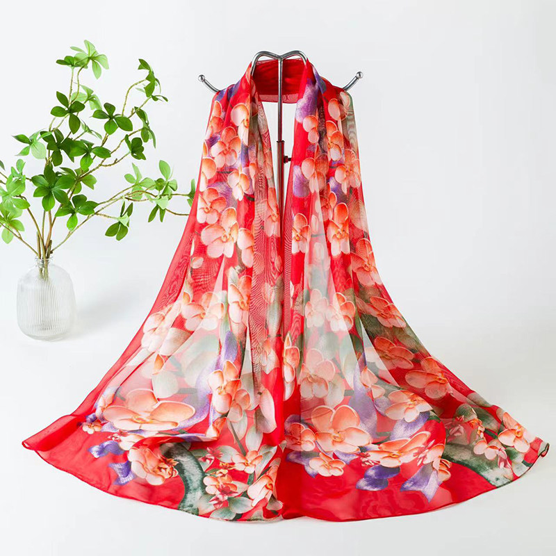 新款韩版春夏季雪纺印花丝巾女长款装饰纱巾母亲节送妈妈活动围巾,服饰配件/皮带/帽子/围巾,围巾/丝巾/披肩,淘宝优惠券,粉丝福利购,淘宝优惠卷