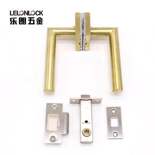 美式室内门锁方杆办公室美式执手锁房间把手锁不锈钢304门锁