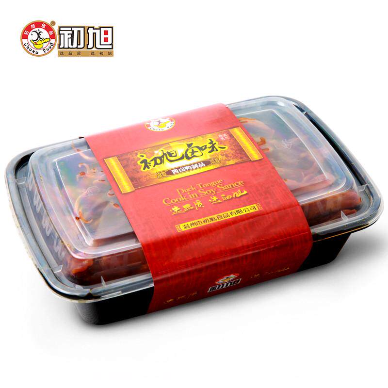 新货温州特产初旭散装熟鸭舌500g 酱鸭舌头大条麻辣卤味肉类零食