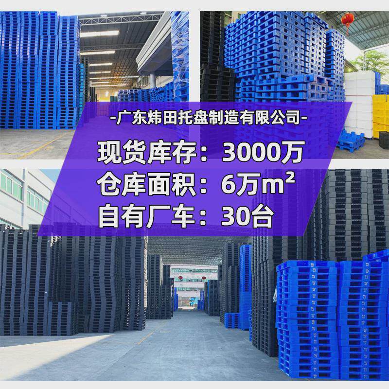 全双面吹塑托盘重型加厚冷库中空塑料叉板防潮堆垛吹塑叉车平板