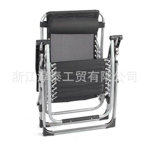 淳泰拉夫马午休特斯林可调节加粗方管阳台户外休闲椅重力椅躺椅