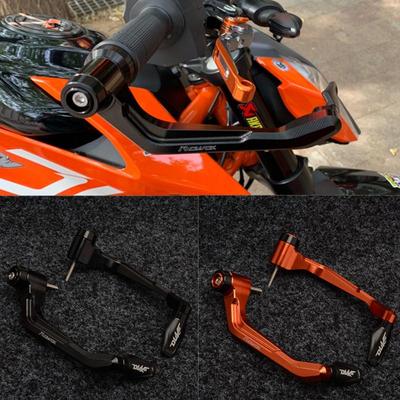 MOWOK摩托车配件适用 DUKE390 200 RC390改装刹车牛角护手保护CNC