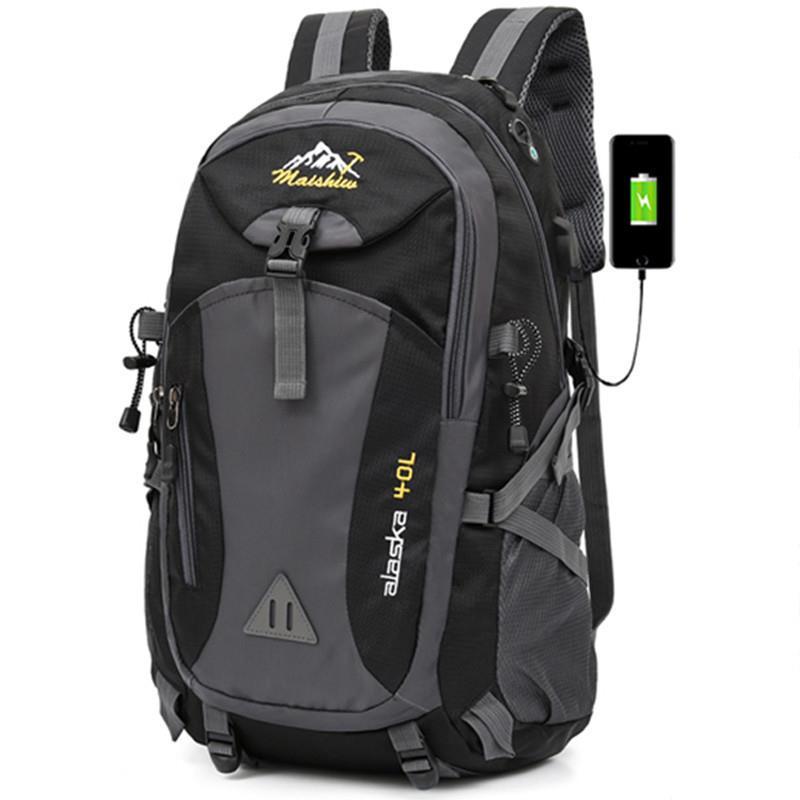 .k men Outdoor Sports Camping Hiking Backpack School Bag Pac