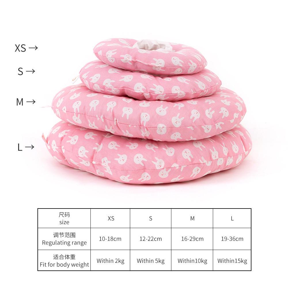 宠物伊丽莎白圈猫咪头套狗狗围脖项圈美容罩防咬防添耻辱绝育软圈