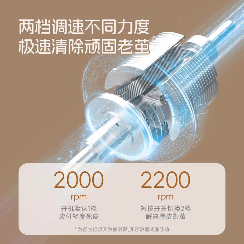 倍想电动磨脚器充电式自动打磨机去死皮老茧2025新款修足磨脚神器