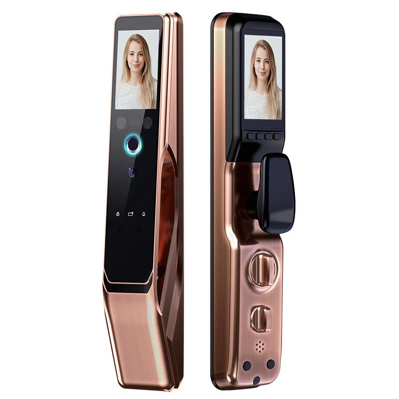 人脸识别掌纹锁智能锁密码锁防盗门锁全自动电子锁家用大门办公室