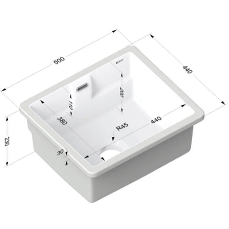 阳台陶瓷洗衣盆台下洗衣盆带搓衣板陶瓷洗衣盆洗衣池宽口多尺寸