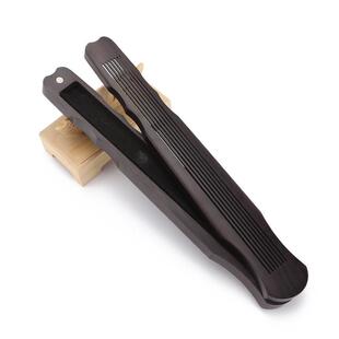 大款黑檀香盒伏羲式古琴檀线香熏盒檀木卧香炉檀香炉