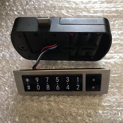 大粤发不锈钢锁密码柜电子更衣柜抽屉智能锁储物柜桑拿浴室密码锁