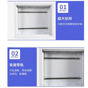 拆装式地暖分水器箱子地暖分水器遮挡箱体暗箱明装箱分水箱铁箱子