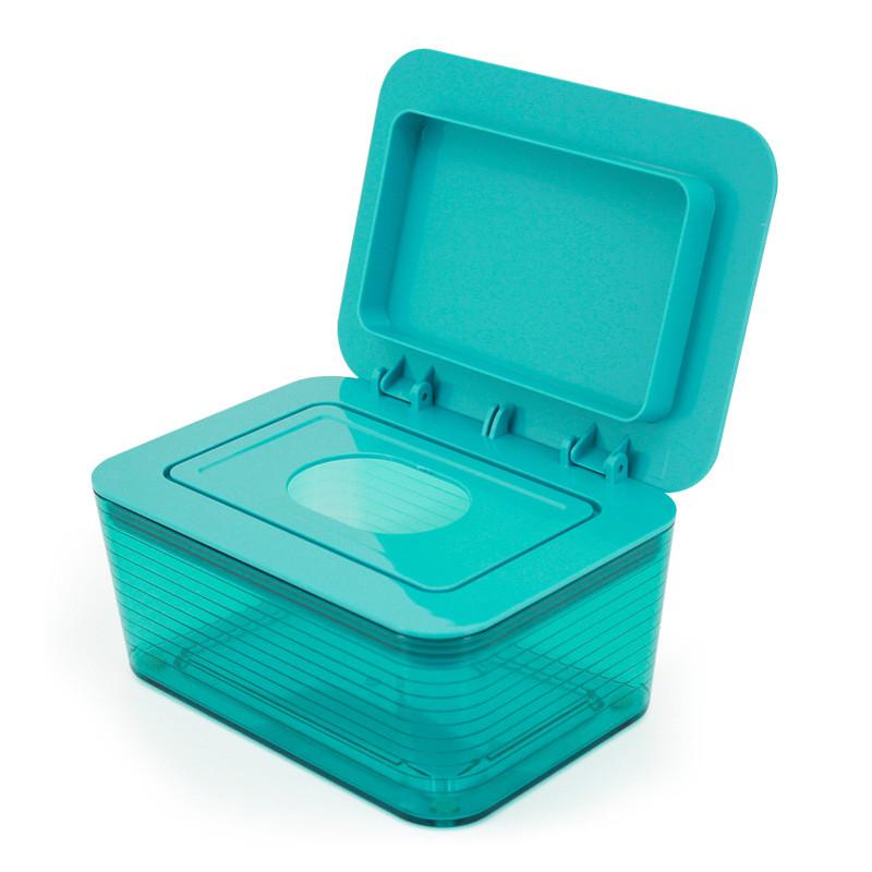 多功能盒塑料带盖便携式湿纸巾电视桌面厕所卫生间车载抽纸盒