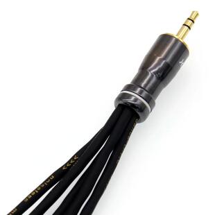 发烧级3.5mm耳机音响一分五共享一公二母一进二出情侣1分2音频线