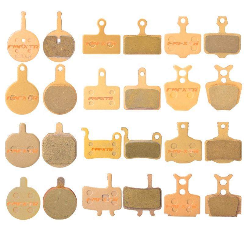 山地车自行车碟刹来令片xt碟刹片闸皮刹车皮散热全金属刹车片配件