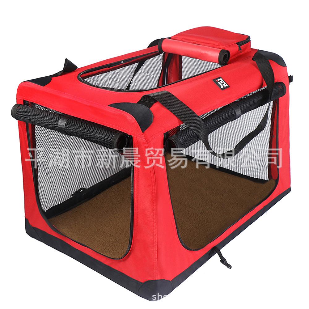 供应猫笼便携折叠笼宠物狗笼车载笼狗屋猫窝狗窝宠物帐篷中大型犬