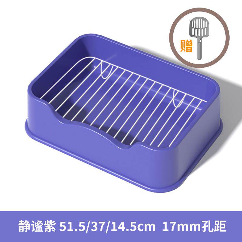 大号狗厕所泰迪宠物狗便盆尿盆防踩屎不锈钢小型犬博美专用厕所