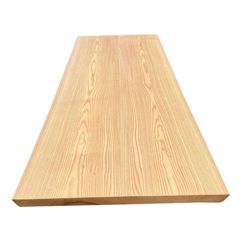 北美白蜡木板实木板原木双拼整板桌面板大板餐桌书桌碳化实木桌板