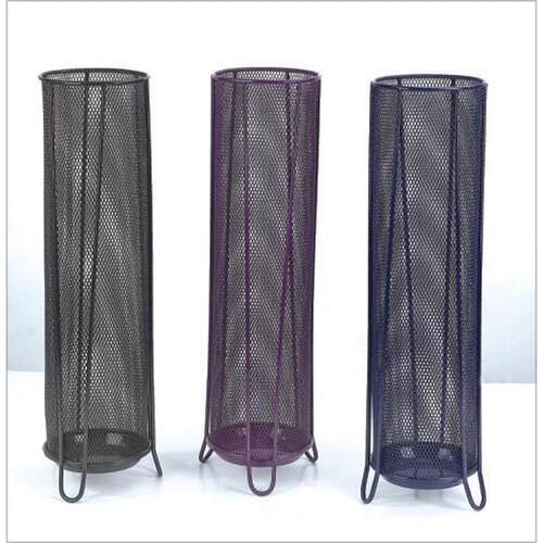 包邮铁艺金属丝网居家用简约放雨伞桶收纳架挂伞架创意客房日式