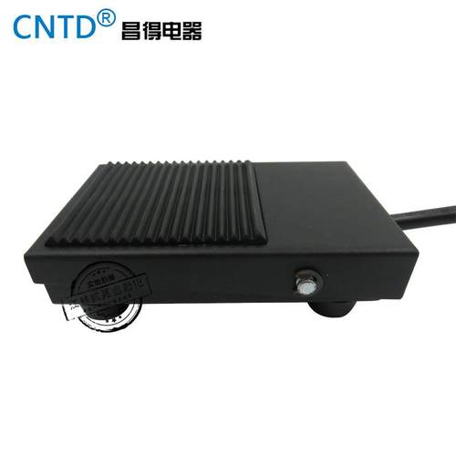 热销cntd自得2米线脚踏开关cfs-1铁壳昌复位型一开一闭10a防滑tfs