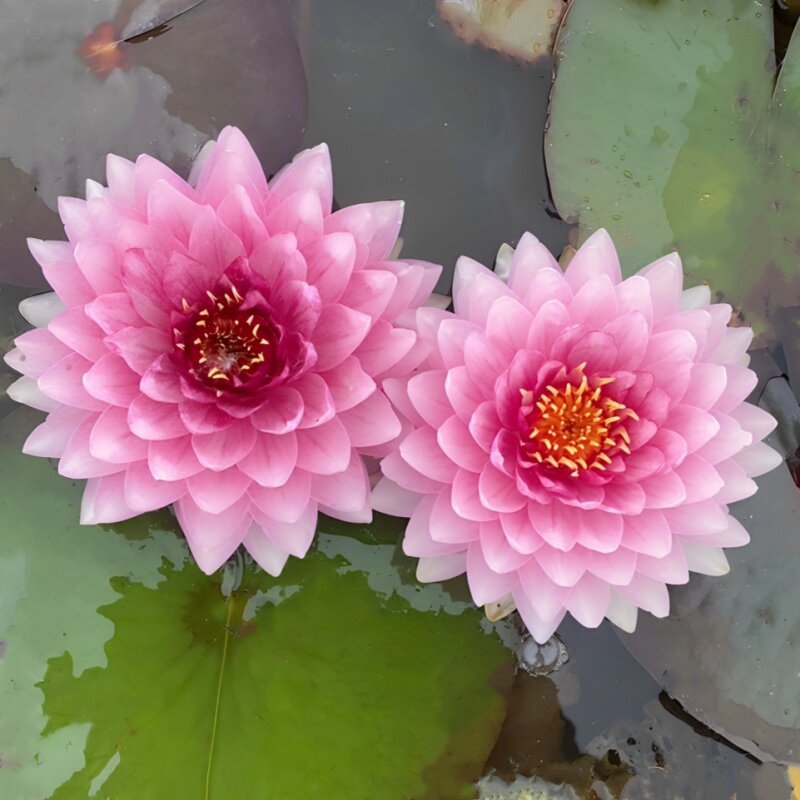【纳塔蒙】精品耐寒白粉色重瓣睡