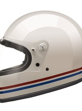 微瑕疵处理AMZ复古机车摩托车四季头盔哈雷个性酷四季成人全盔