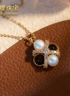 天然无核淡水珍珠吊坠5A极光紫