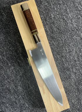 日本 青纸2号钢 牛刀 10寸 料理刀 日式厨刀