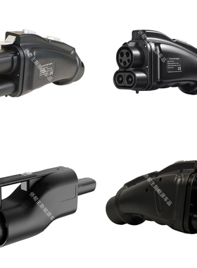 300A港车北上充电直流充电桩转换器GBT转CCS2国标转欧标快充