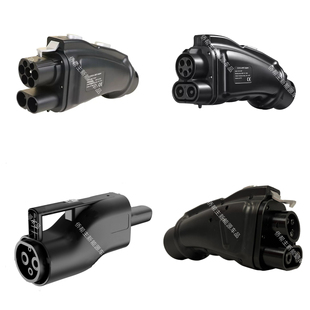 300A港车北上充电直流充电桩转换器GBT转CCS2国标转欧标快充