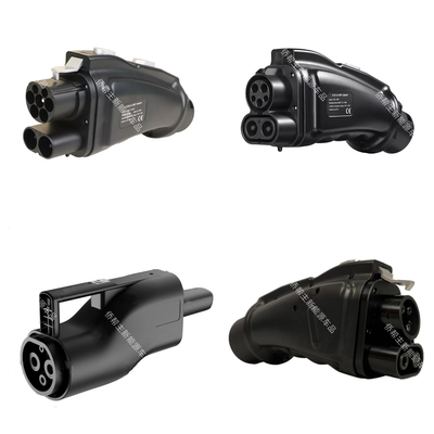 300A港车北上充电直流充电桩转换器GBT转CCS2国标转欧标快充