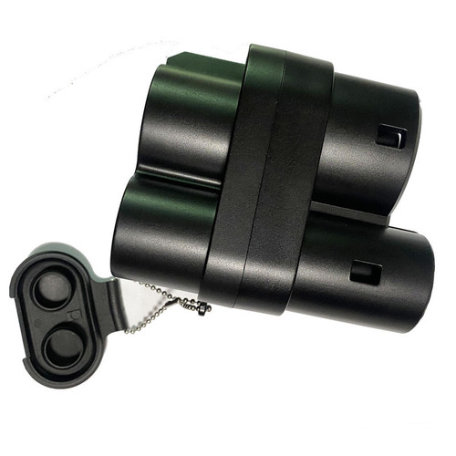 CCS1转CCS2直流快充转接头美标转欧标DC超充转换头250A台湾韩国