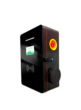 新能源电动汽车交流充电桩双枪充电桩14/22/44kw充电器ocpp