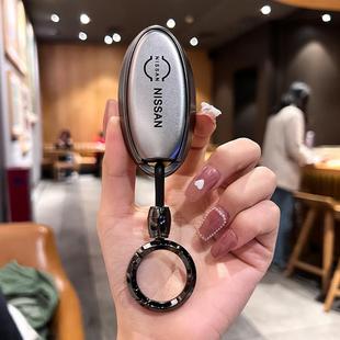 专用东风日产14代轩逸钥匙套经典尼桑汽车包壳扣天籁逍客奇骏骐达