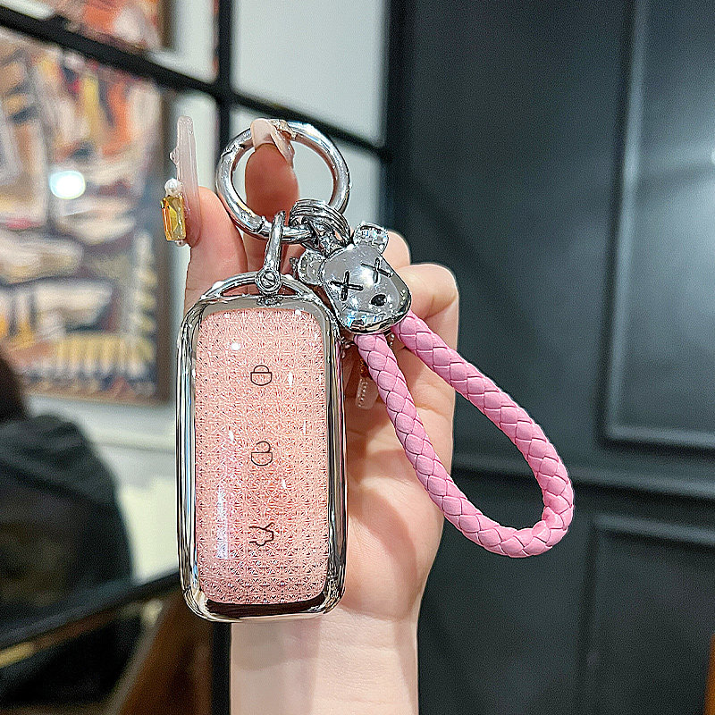 适用吉利银河L7钥匙套银河L6银河e8专用男女汽车新MAX星舰扣壳包