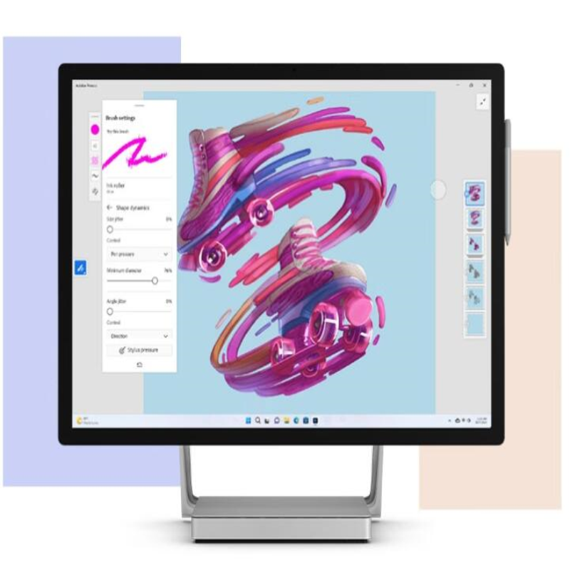 适用于微软Surface Studio 2+一体机28英寸 手绘板绘画类纸膜 防蓝光 软钢化高清防反光全屏贴膜