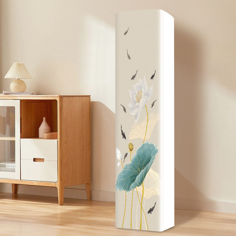 适用于美的冷静星3前方后圆3匹空调罩KFR-72LW/M3-1立式柜机套