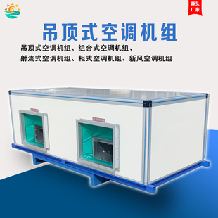 吊顶式新风空调机组净化型新风换气系统空气过滤处理机组商用工厂