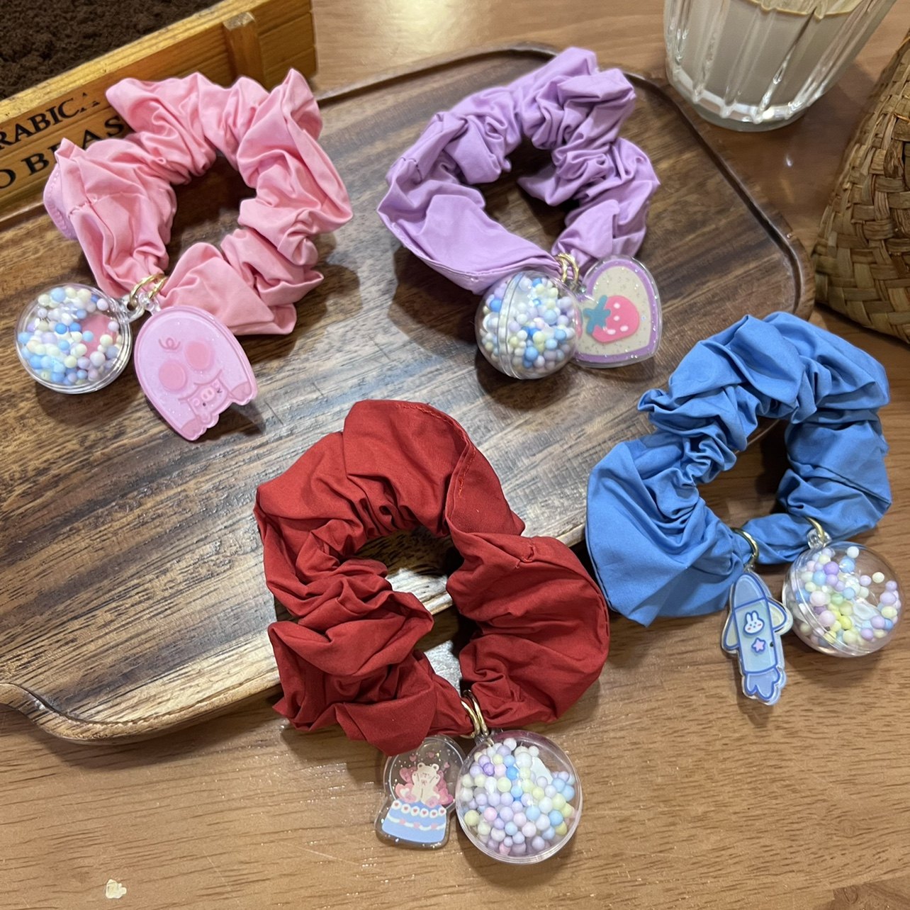 日韩夏季透明球球发饰女生可爱彩色大肠圈网红抖音小猪太空兔发绳,饰品/流行首饰/时尚饰品新,发饰,淘宝优惠券,粉丝福利购,淘宝优惠卷